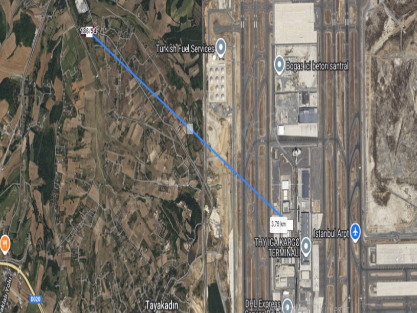 Arnavutköy Tayakadın Satılık Arsa , 177 M2 Hisseli Yolu Var 