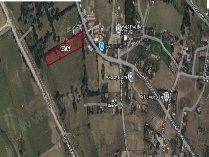 Arnavutköy Tayakadın Satılık Arsa , 177 M2 Hisseli Yolu Var 