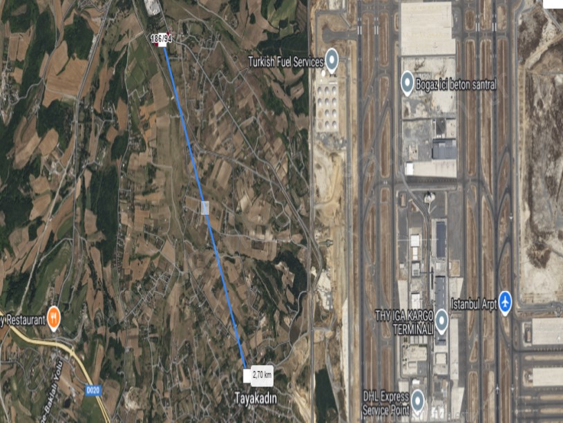 Arnavutköy Tayakadın Satılık Arsa , 177 M2 Hisseli Yolu Var 