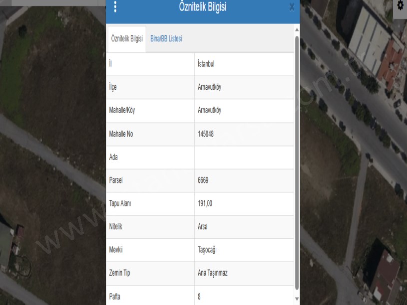  Arnavutköy NeneHatun Mah. Satılık Arsa  , 380 m2 Merkezde 3 Kat İmarlı Caddeye Yakın