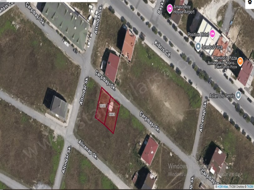  Arnavutköy NeneHatun Mah. Satılık Arsa  , 380 m2 Merkezde 3 Kat İmarlı Caddeye Yakın