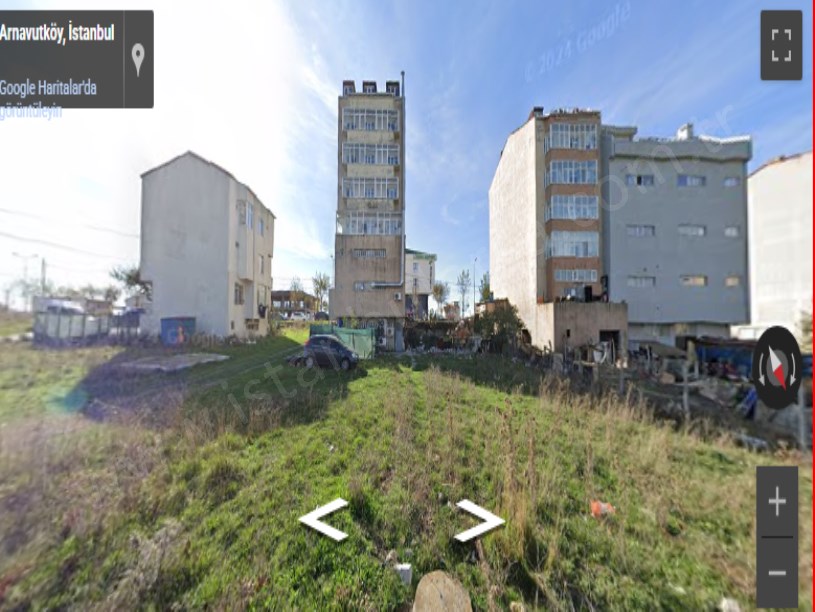 Arnavutköy Yavuzselim Mah Satılık Arsa , 386 m2 3 Kat İmarlı Merkezde  Caddeye 2 .Parsel 