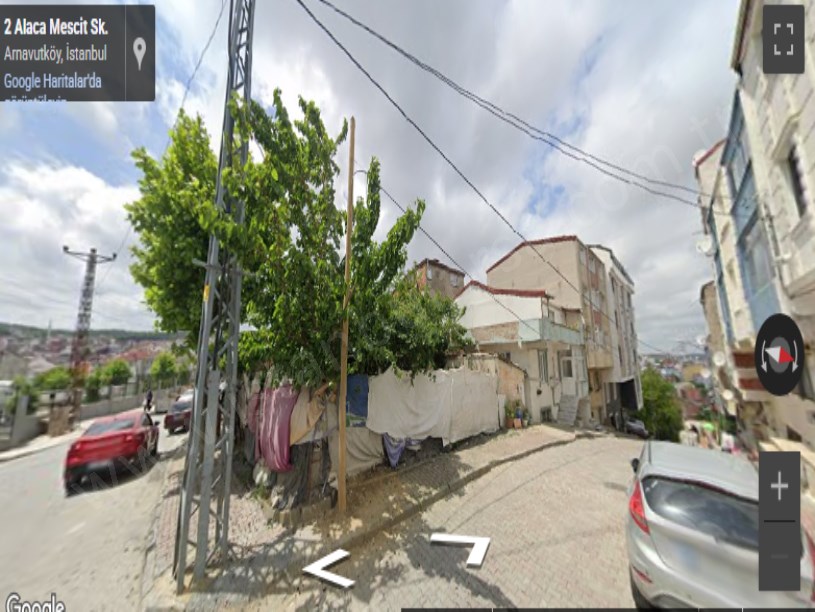 Arnavutköy Boğazköyde Satılık Arsa , 189 M2 Cadde Cephe Köşe Başı  Müstakil