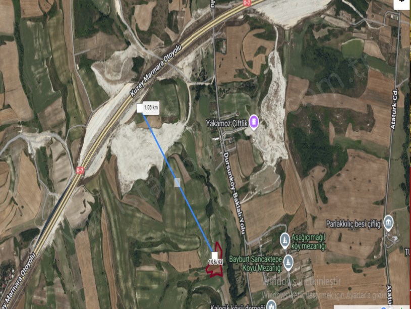 Arnavutköy Dursunköyde Satılık Arsa  ,  434 m2 Hisseli İmarlı 