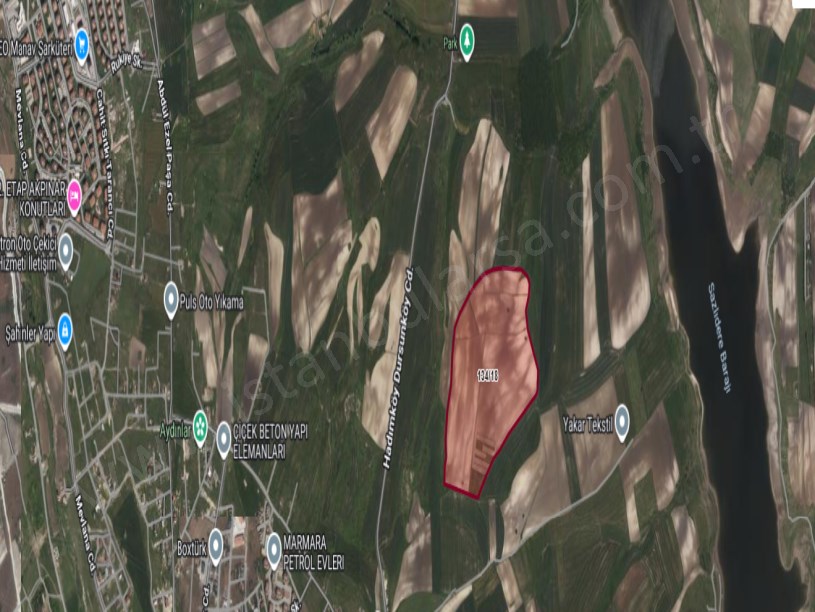 Arnavutköy Dursunköyde Satılık Arsa  , 6 Dönüm Hisseli