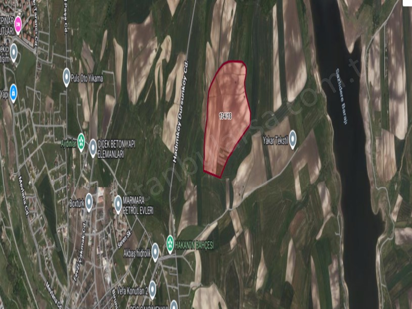 Arnavutköy Dursunköyde Satılık Arsa  , 6 Dönüm Hisseli