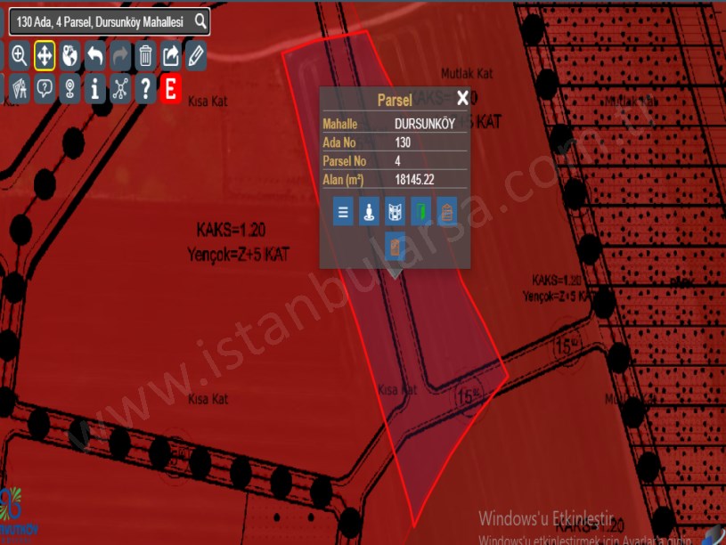 Arnavutköy Dursunköyde Satılık Arsa  , 9,072 M2 Yolu Var Hisseli İmarlı 