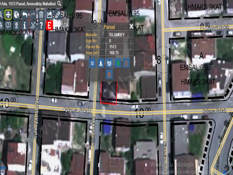 Arnavutköy İslambeyde Satılık Arsa , 169 M2 Köşe Başı Merkezde İmarlı Müstakil