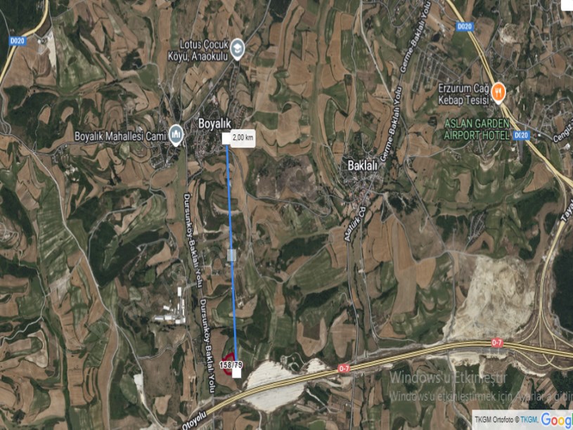  Arnavutköy Boyalıkta Satılık Arsa  , 250 M2 Hisseli Caddeye Yakın 