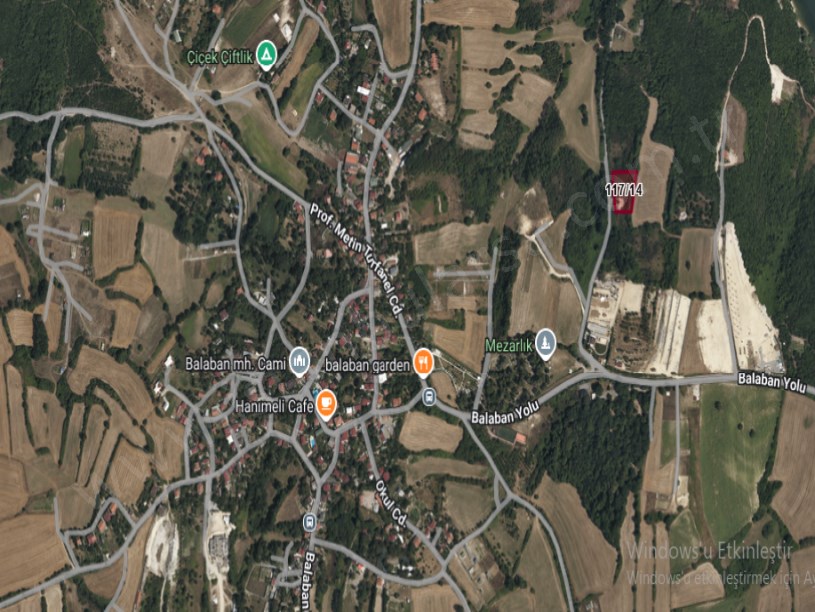  Arnavutköy Balabanda Satılık Arsa , 355 M2  Hisseli Yolu Var 