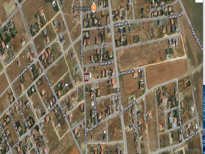 Silivri  Balabanda Satılık Arsa , 300 M2 Cadde Cephe Müstakil 