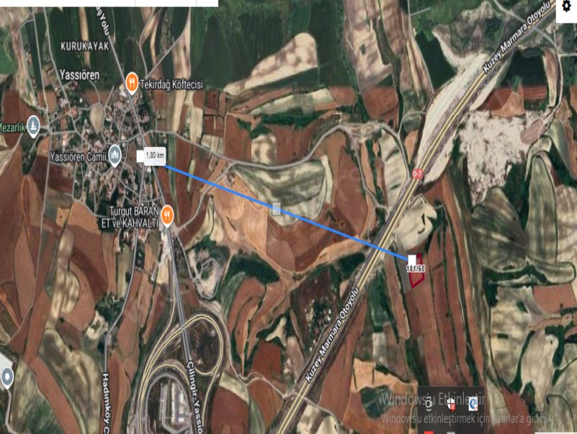 Arnavutköy Yassıörende Satılık Arsa , 465 M2  Hisseli 