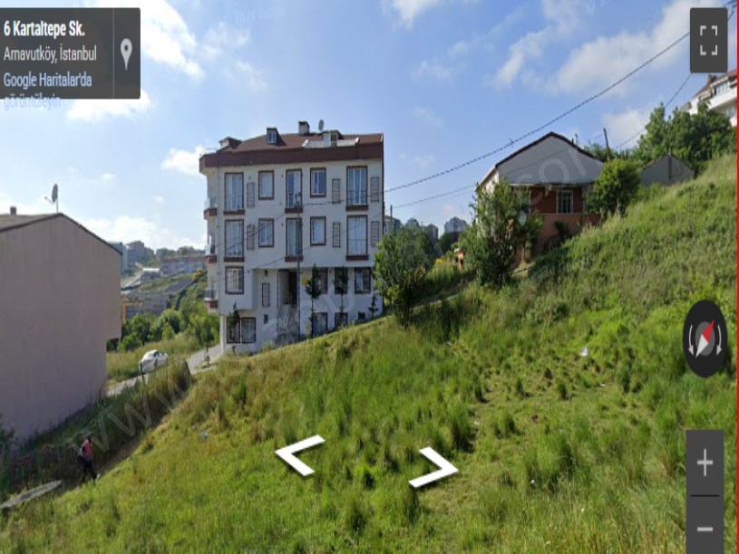 Arnavutköy Mustafa Kemalpaşa Mah Satılık Arsa , 203 m2  3 Kat  İmarlı Müstakil Merkezde 