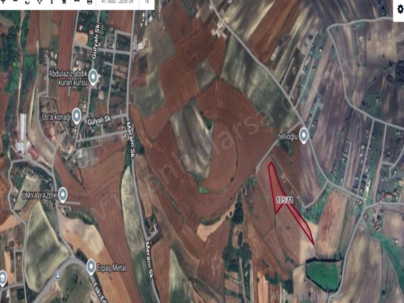 Arnavutköy Çilingirde Satılık Arsa , 537 m2 Hisseli Yolu Var