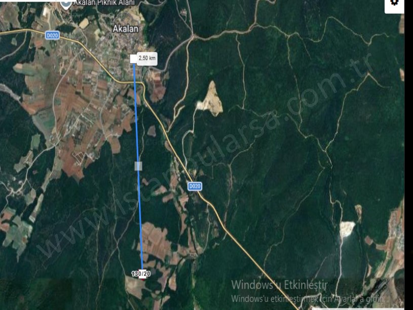 Çatalca Akalanda Satılık Arsa , 1,135 M2 Hisseli 