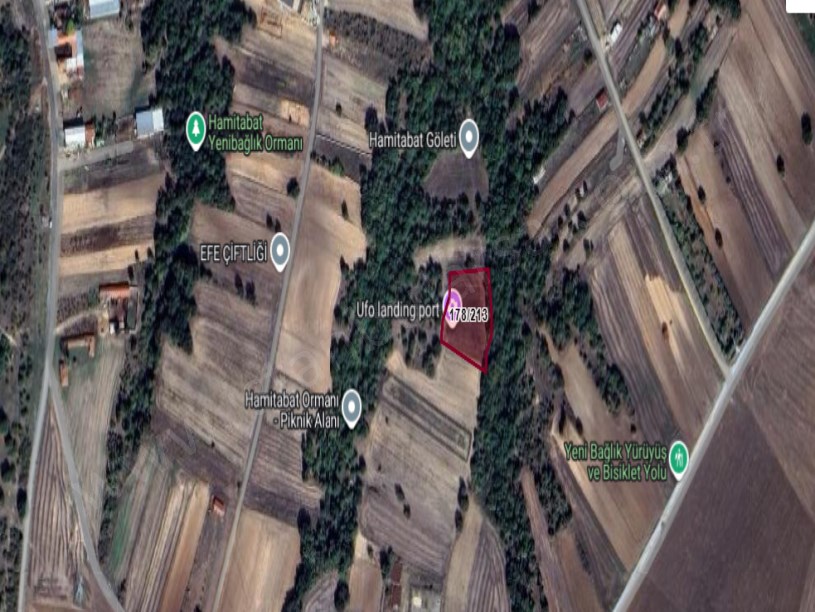 Kırklareli Lüleburgaz Hamitabat Köyünde Satılık Tarla , 2,500 M2 Tek Tapu 