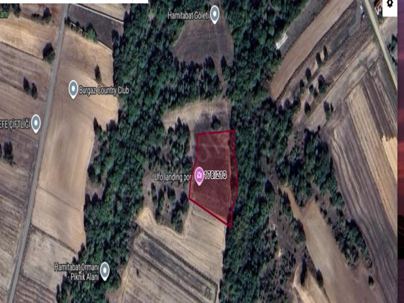 Kırklareli Lüleburgaz Hamitabat Köyünde Satılık Tarla , 2,500 M2 Tek Tapu 