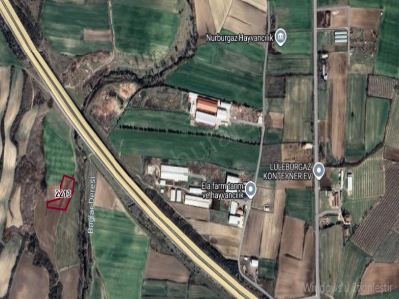 Kırklareli Lüleburgaz Tatarköy Köyünde Satılık Tarla , 4,400 M2 Müstakil Yolu Var 