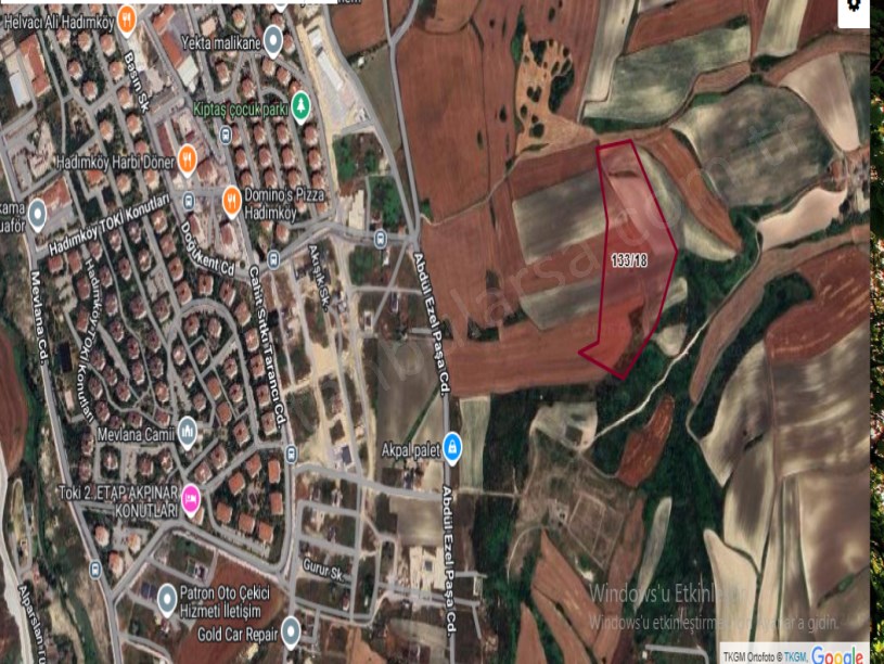 Arnavutköy Dursunköyde Satılık Arsa  , 548 M2 Hisseli Yolu Var 