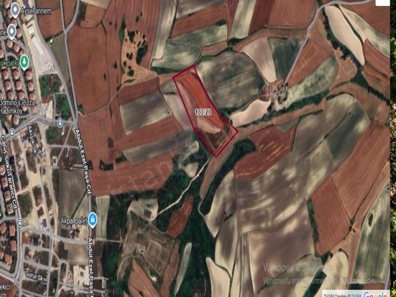 Arnavutköy Dursunköyde Satılık Arsa  , 489  M2 Hisseli İmarlı  Yolu Var 