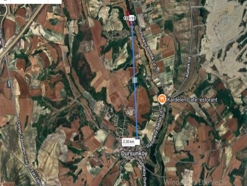 Arnavutköy Dursunköyde Satılık Arsa  , 147 M2 Hisseli  Caddeye Yakın 