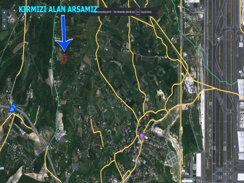 Tayakadın da satılık arsa