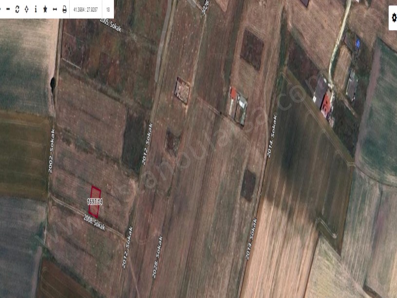 Tekirdağ Saray Büyükyoncalı Mah Satılık Arsa , 250 M2 Müstakil Yolu Var 