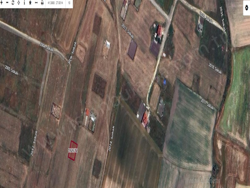 Tekirdağ Saray Büyükyoncalı Mah Satılık Arsa , 300 M2 Merkezde Müstakil Yolu Var