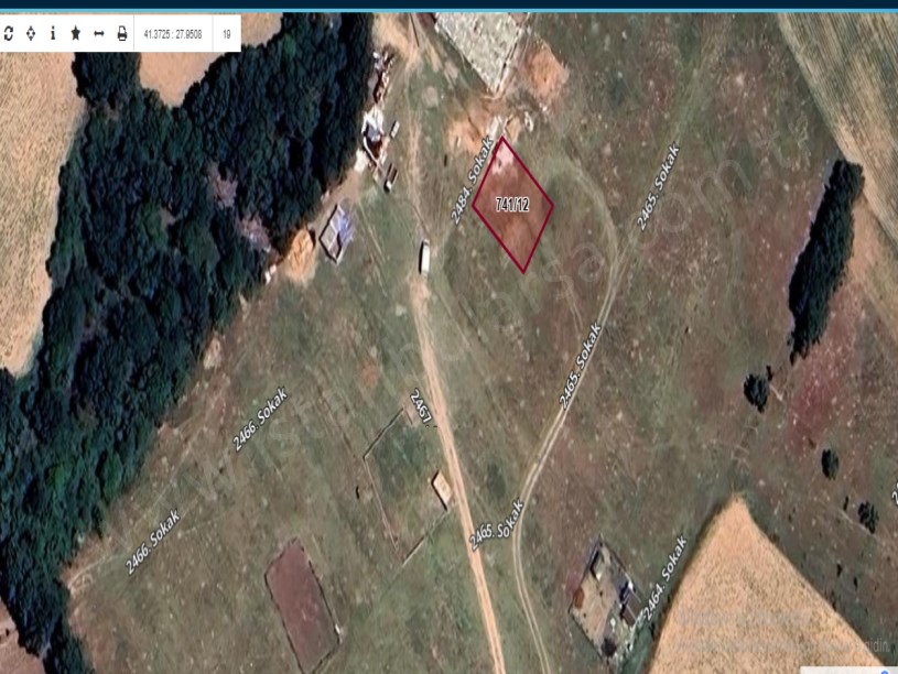 Tekirdağ Saray Büyükyoncalı Mah Satılık Arsa , 388 M2 Müstakil Yolu Var