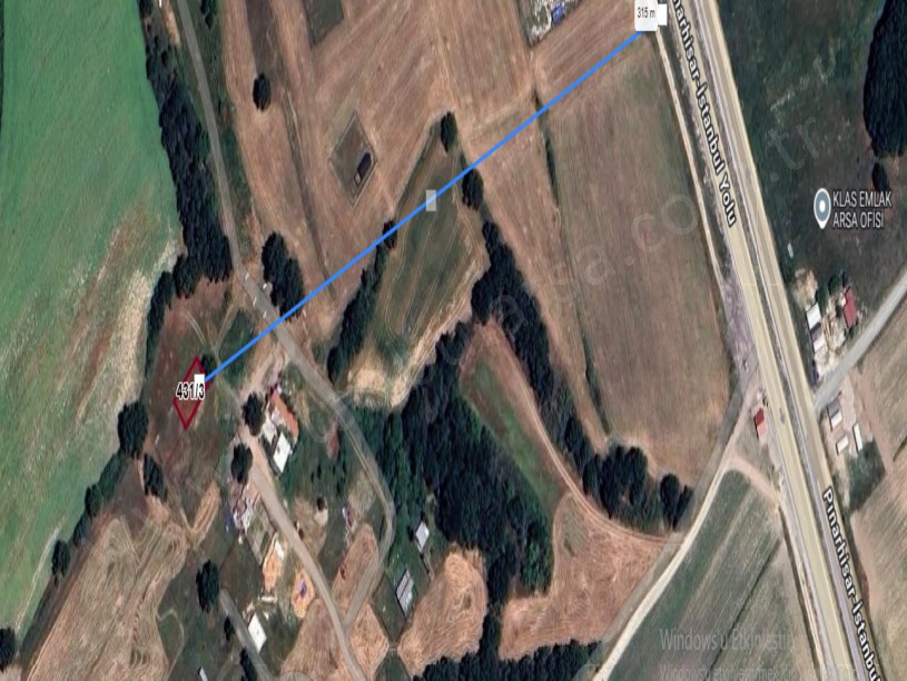 Tekirdağ Saray Büyükyoncalı Mah Satılık Arsa , 220 M2 Yolu Var Müstakil Merkezde 