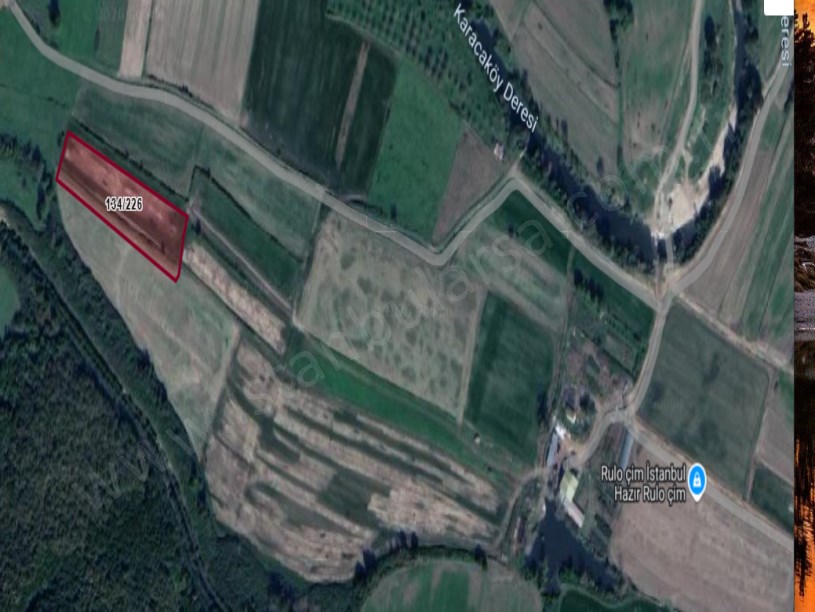 Çatalca Karacaköyde Satılık Arsa , 560 M2 Yolu Var