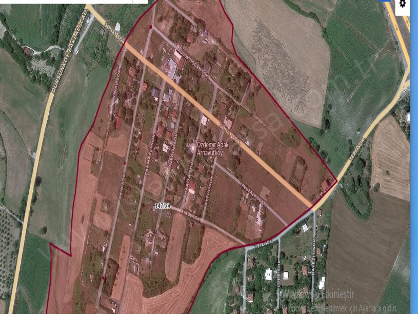 Arnavutköy Baklalıda Satılık Müstakil Ev , Merkezde Yapı Kayıt Belgeli Arsası 352 m2 