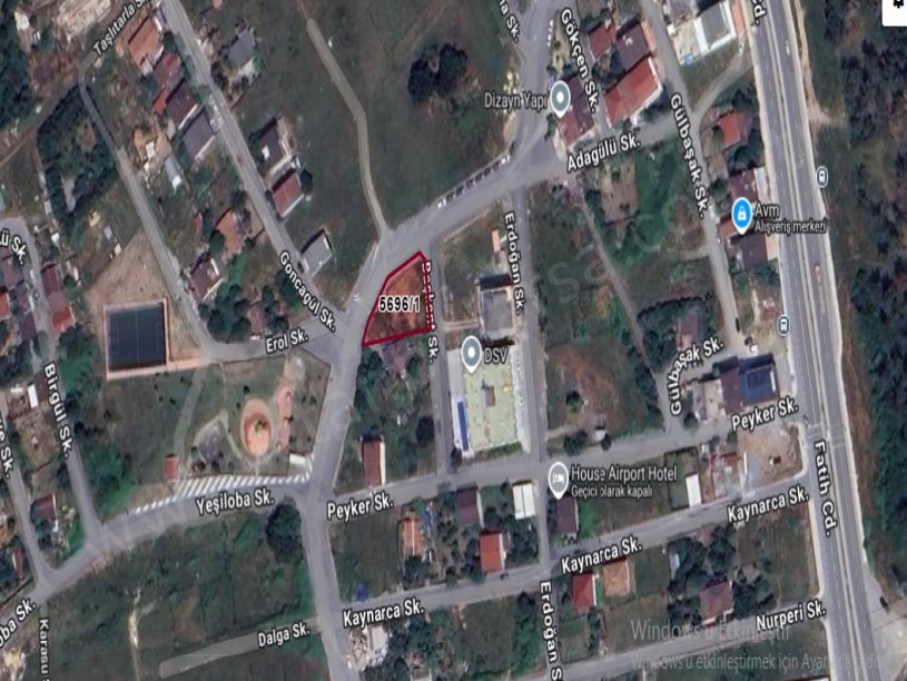 Arnavutköy Taşolukta Satılık Arsa , 636 M2 Müstakil Cadde Cephe İmarlı