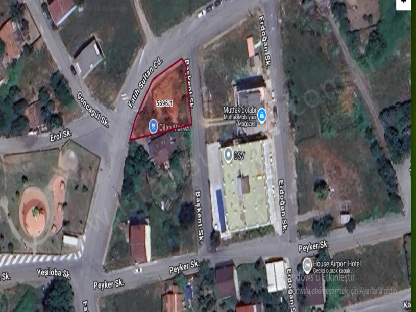 Arnavutköy Taşolukta Satılık Arsa , 636 M2 Müstakil Cadde Cephe İmarlı