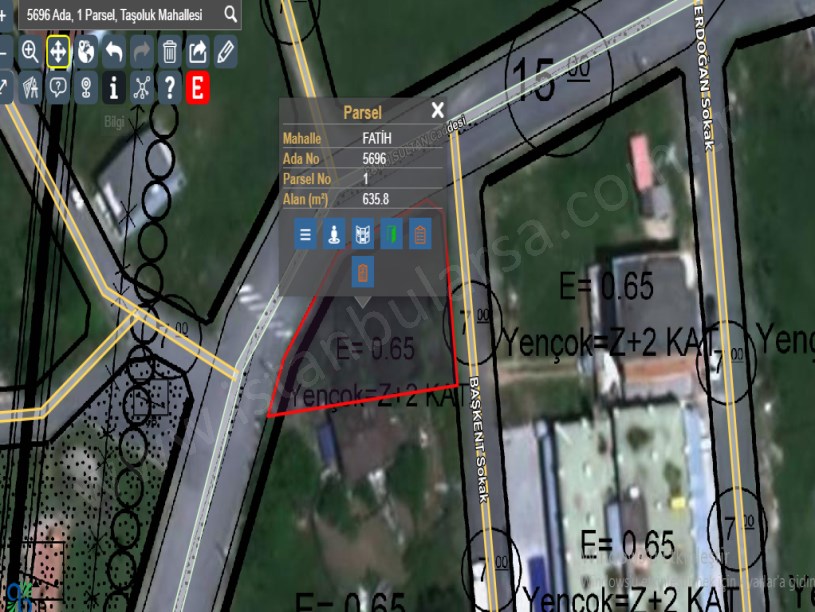 Arnavutköy Taşolukta Satılık Arsa , 636 M2 Müstakil Cadde Cephe İmarlı