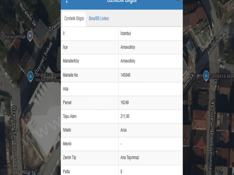 Arnavutköy Mustafa Kemalpaşa Mah Satılık Arsa , 210 m2 4 Kat İmarlı Köşe Başı