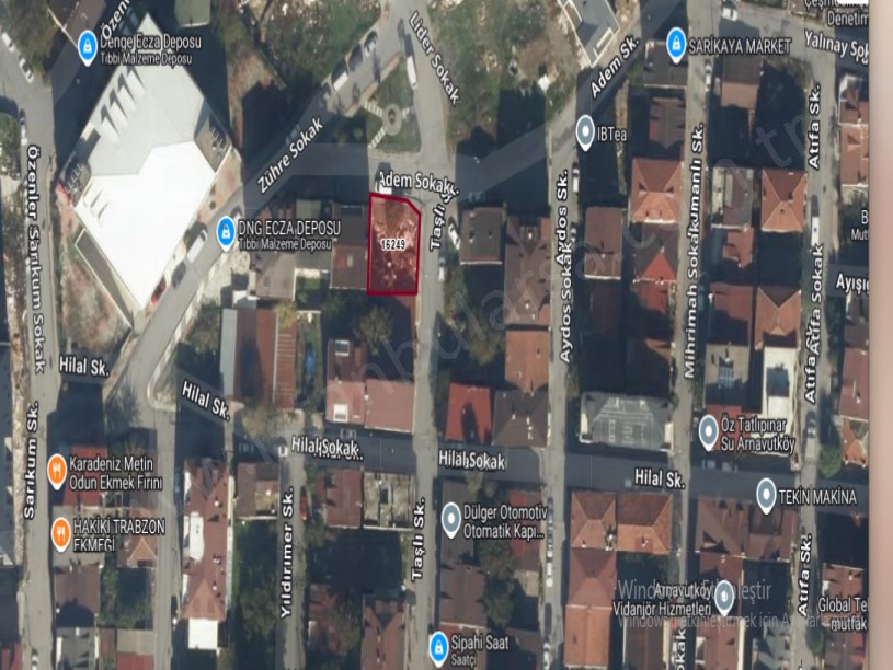 Arnavutköy Mustafa Kemalpaşa Mah Satılık Arsa , 210 m2 4 Kat İmarlı Köşe Başı