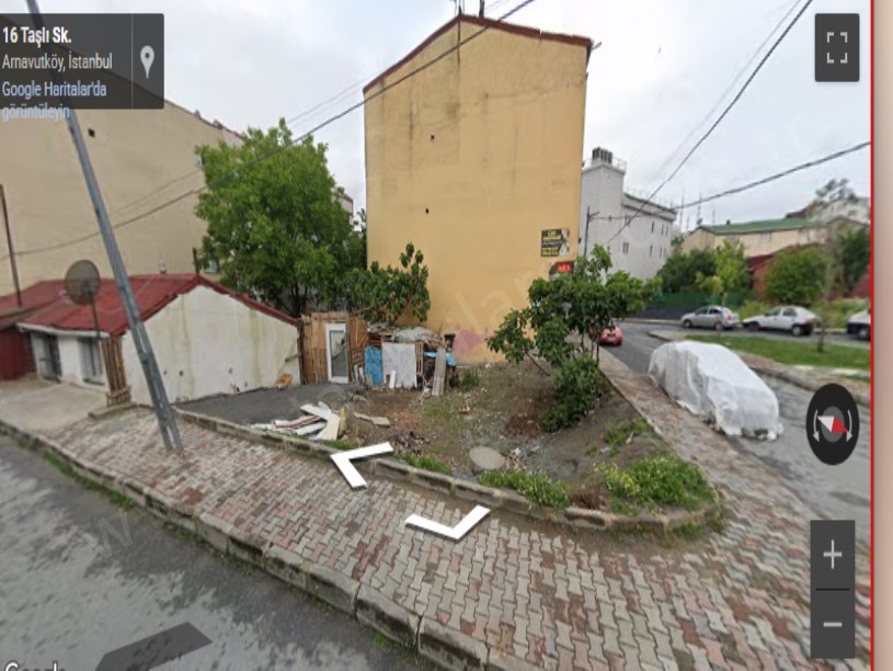 Arnavutköy Mustafa Kemalpaşa Mah Satılık Arsa , 210 m2 4 Kat İmarlı Köşe Başı