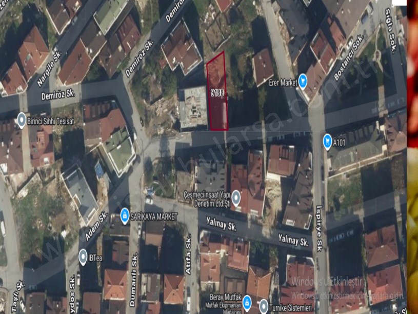 Arnavutköy Mustafa Kemalpaşa Mah Satılık Arsa , 255 M2 Merkezde 3 Kat İmarlı 