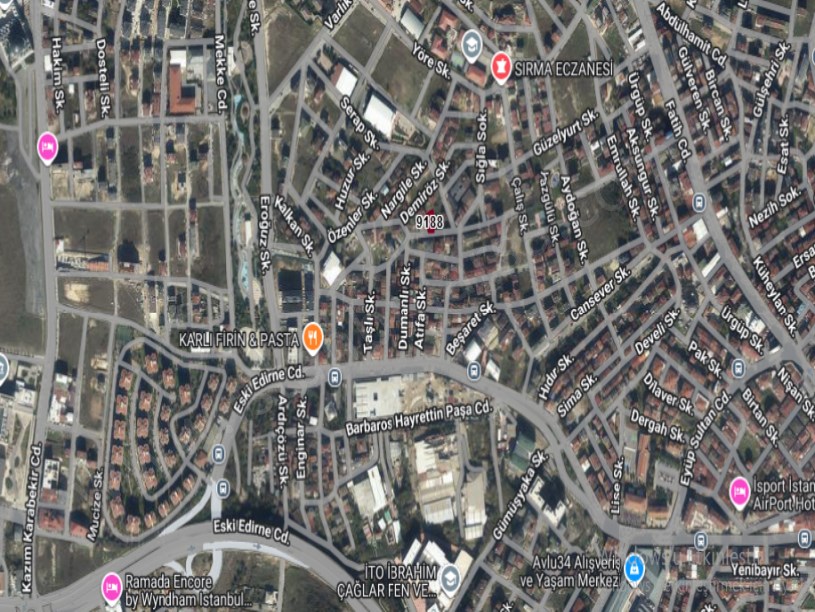 Arnavutköy Mustafa Kemalpaşa Mah Satılık Arsa , 255 M2 Merkezde 3 Kat İmarlı 