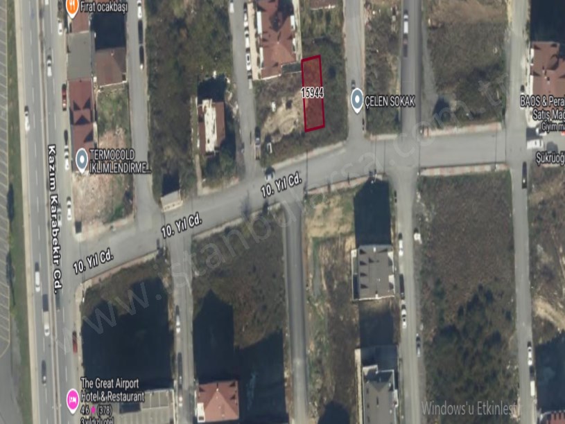 Arnavutköy Mustafa Kemalpaşa Mah Satılık Arsa , 136 m2 Merkezde 3 Kat İmarlı 