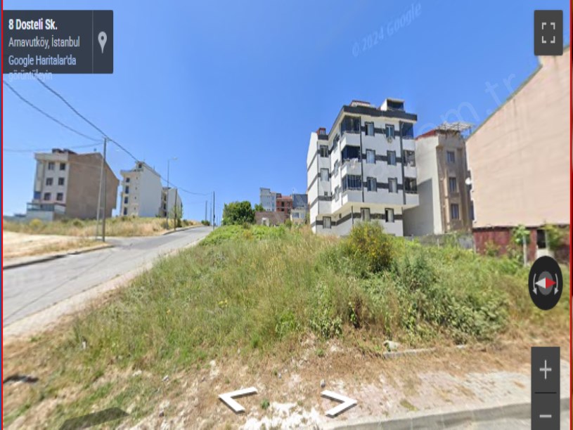 Arnavutköy Mustafa Kemalpaşa Mah Satılık Arsa , 136 m2 Merkezde 3 Kat İmarlı 