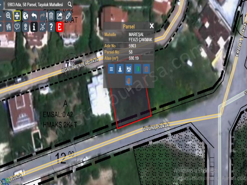 Arnavutköy Taşolukta Satılık Arsa , 590 M2 Müstakil Merkezde 2 Kat İmarlı 