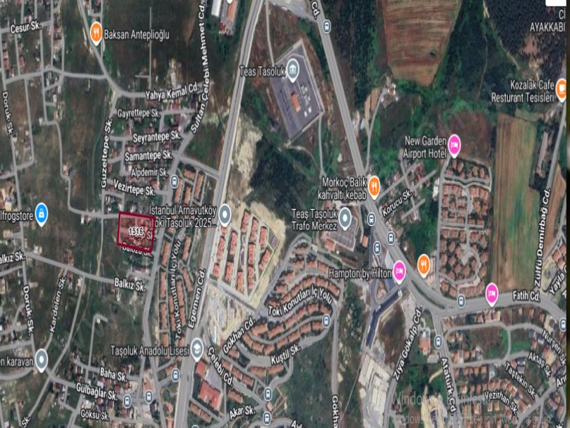 Arnavutköy Taşolukta Satılık Arsa , 154 M2 Cadde Cephe Müstakil İmarlı 