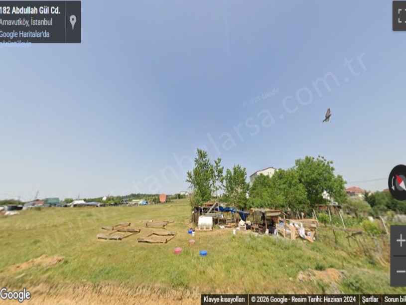 Arnavutköy İmrahorda Satılık Arsa , 575 M2 Cadde Cephe 2 Kat İmarlı Hisseli 