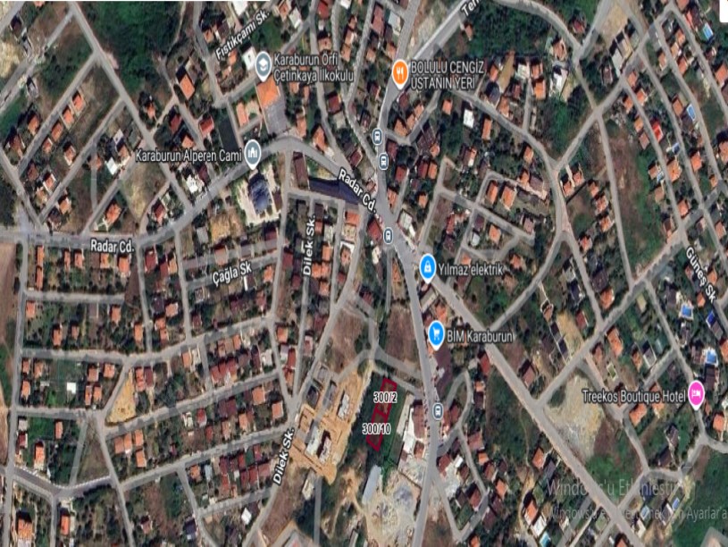 Arnavutköy Karaburunda Satılık Arsa , 850 M2 Müstakil Merkezde 