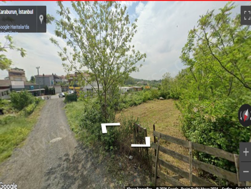 Arnavutköy Karaburunda Satılık Arsa , 850 M2 Müstakil Merkezde 