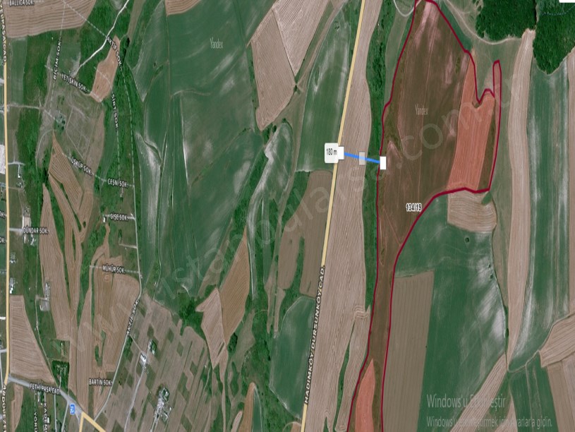 Arnavutköy Dursunköyde Satılık Arsa  , 350 m2 Hisseli Yolu Var 