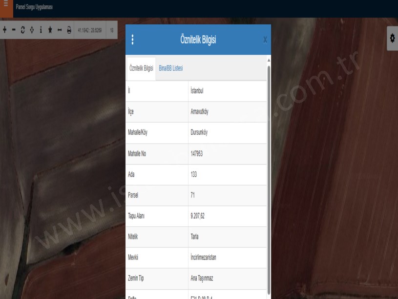 Arnavutköy Dursunköyde Satılık Tarla ,  9,207 m2 Müstakil