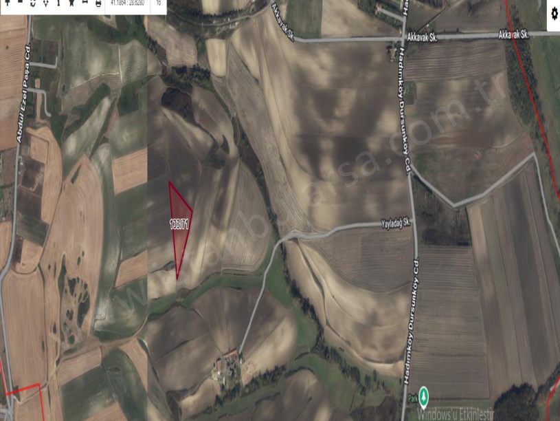 Arnavutköy Dursunköyde Satılık Tarla ,  9,207 m2 Müstakil